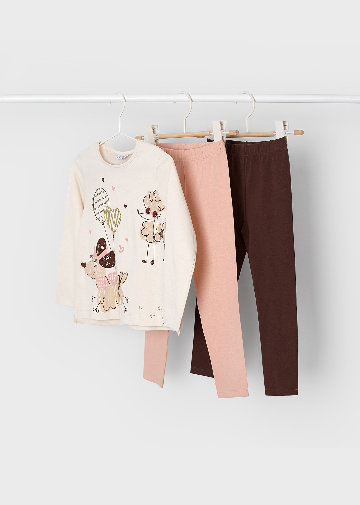 Conjunto de 3 peças Better Cotton para meninas