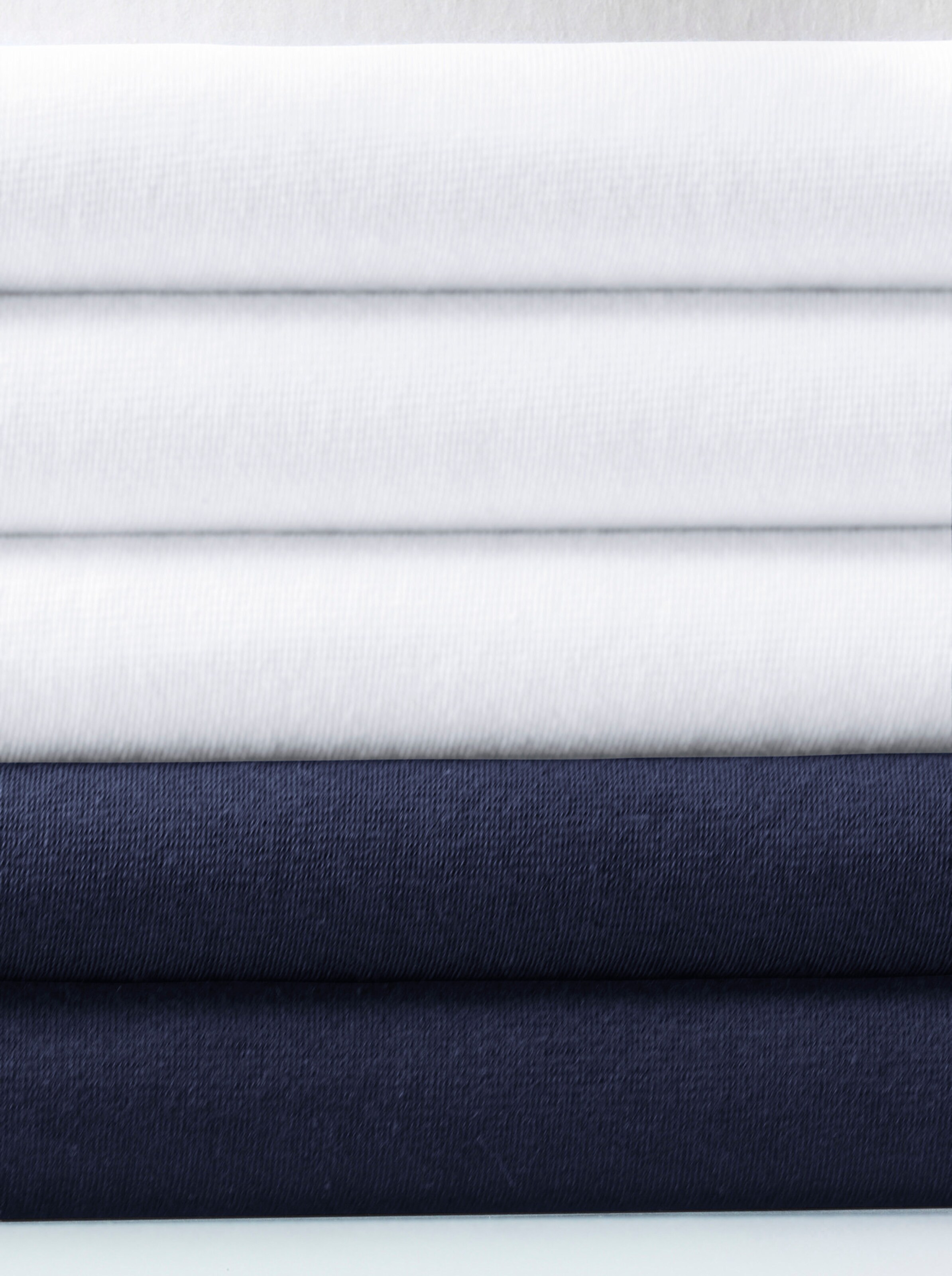 KINGsCLUB Pants in 3x weiß + 2x marine