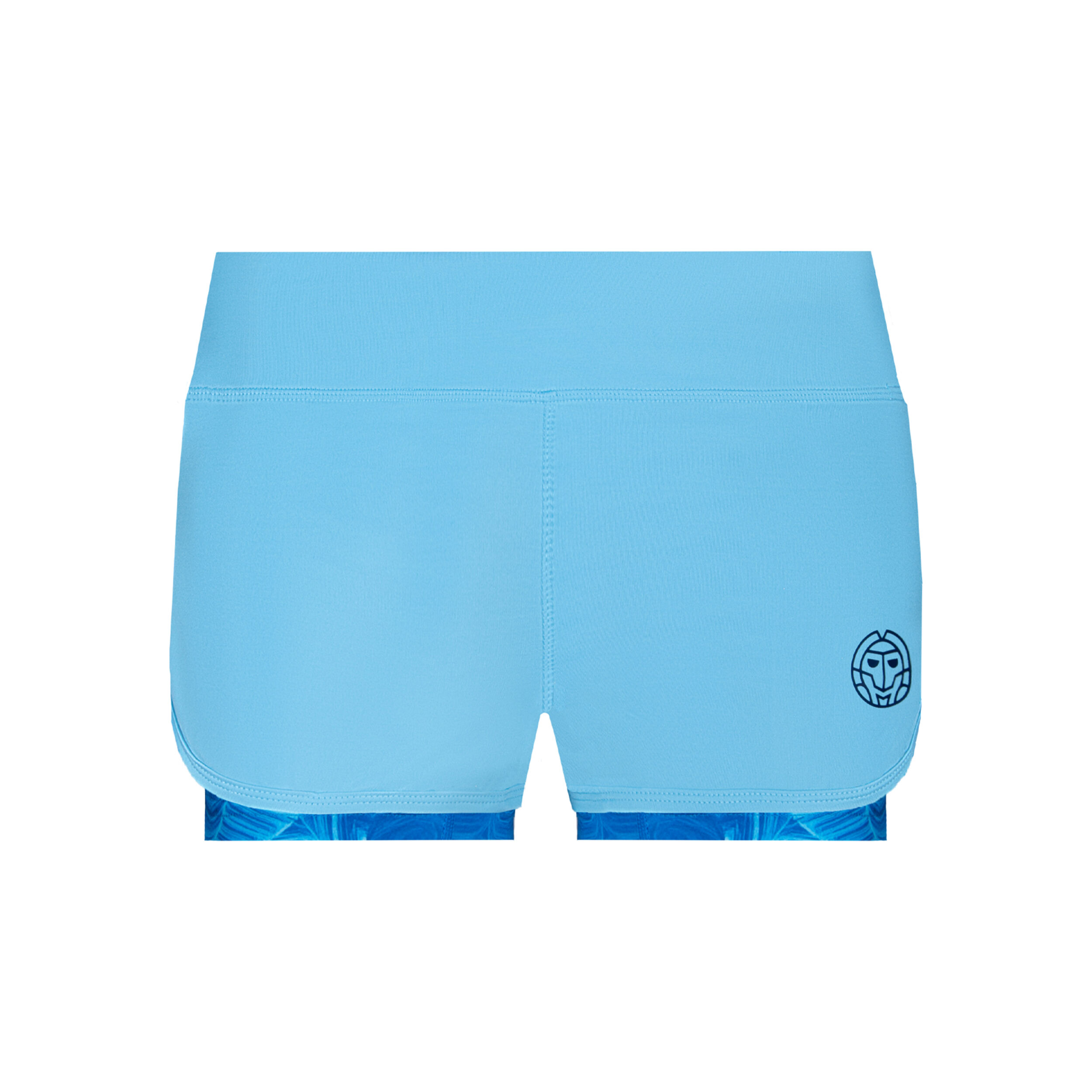 BIDI BADU Chidera Tech 2in1 Shorts Femmes - Bleu Clair , Multicouleur