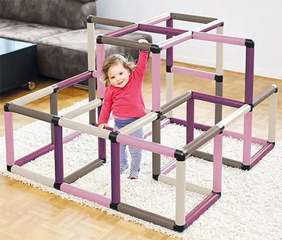 Quadro-Home-KLETTERPYRAMIDE, berry
