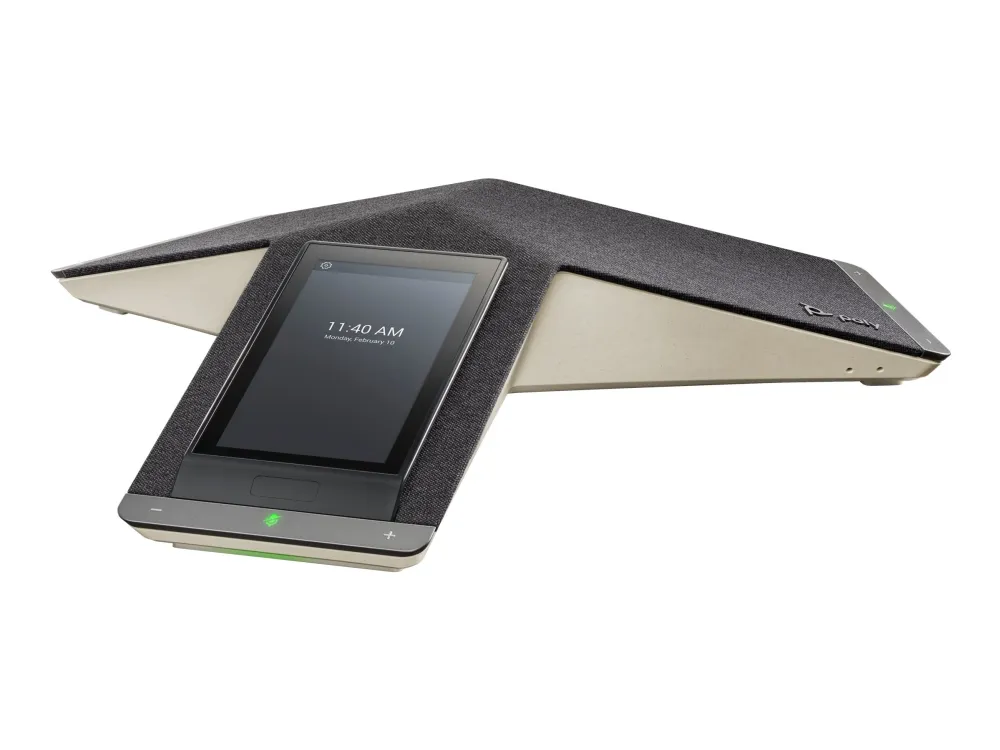Poly Trio C60 - VoIP-telefon til konferencer - med Bluetooth interface - IEEE 802.11a/b/g/n/ac (Wi-Fi) / Bluetooth 5.0 - 5-vejs opkaldskapacitet - SIP, SRTP, SDP - 3 linier