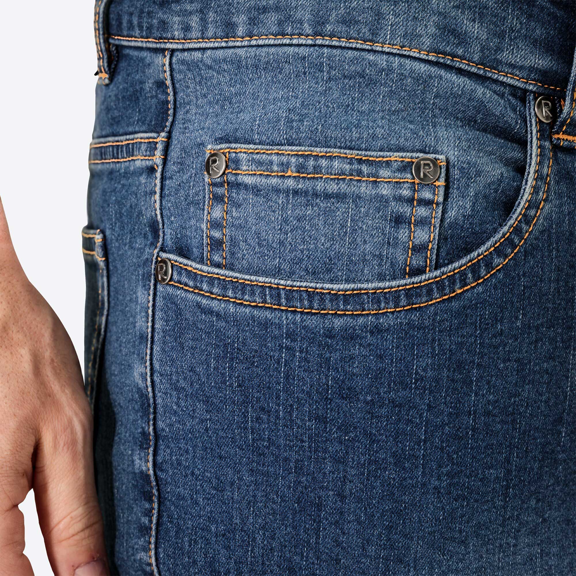 Herren-Jeans mit geradem Schnitt