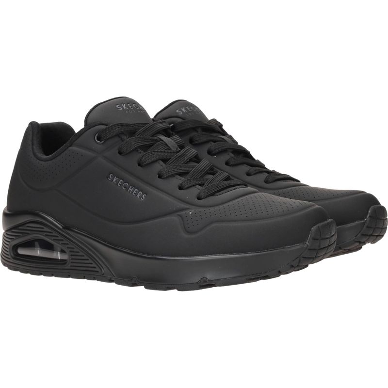 Skechers Uno Stand On Air Sneakers Zwart Heren