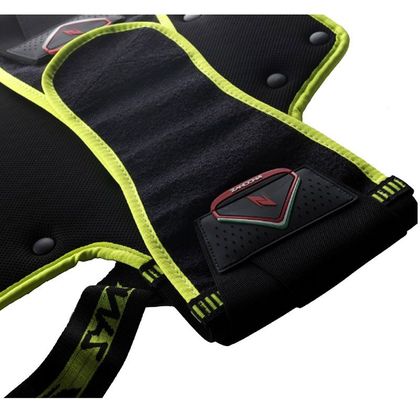 Dorsale à bretelles Zandona SPINE EVC X6 - HIGH VISIBILITY - Noir / Jaune