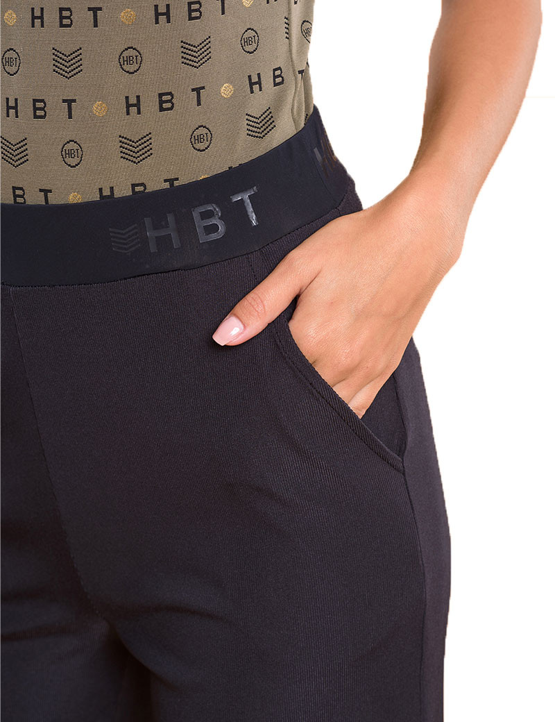 HBT MILITARY GOLD CÔTE - CHLOÉ PANTALON NOIR