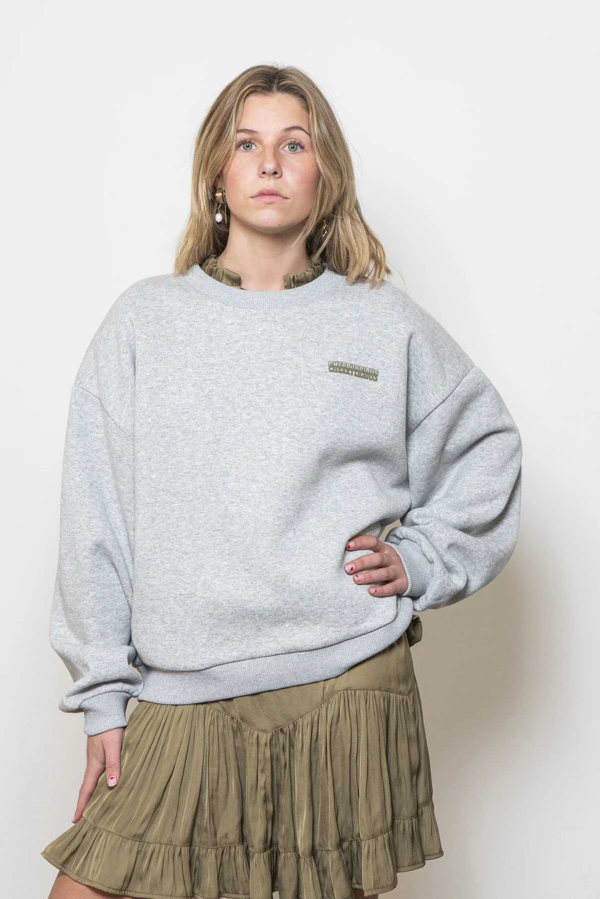 Sofie Schnoor Sweatshirt 8000 grey mel