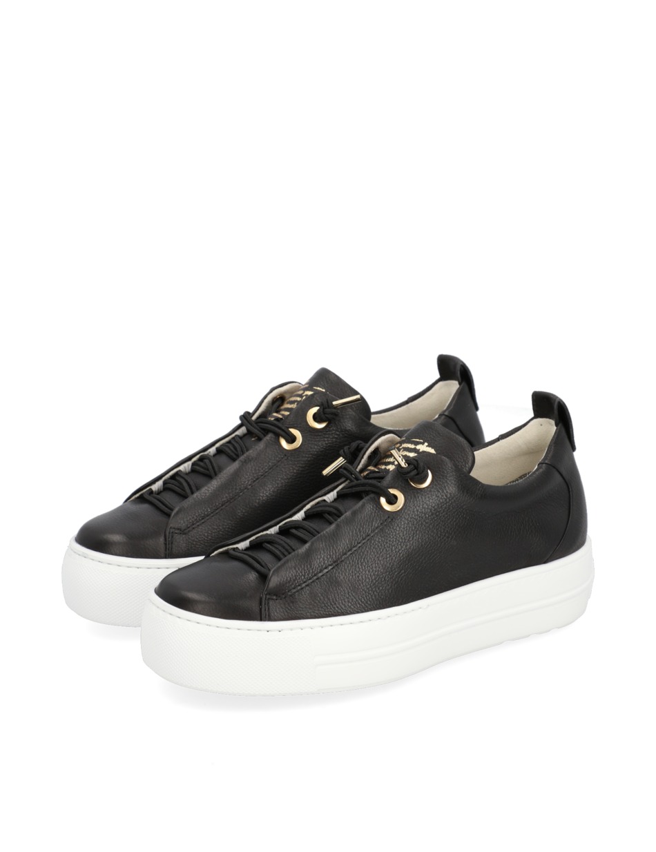 Glattleder Sneaker