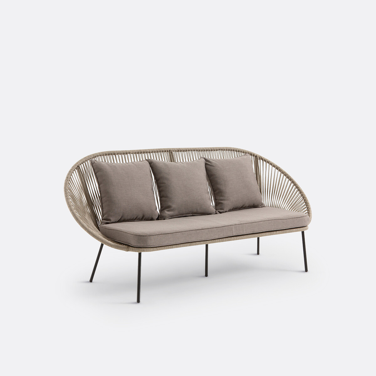 LA REDOUTE INTERIEURS<br>Banco de jardim Jiraya de 3 lugares