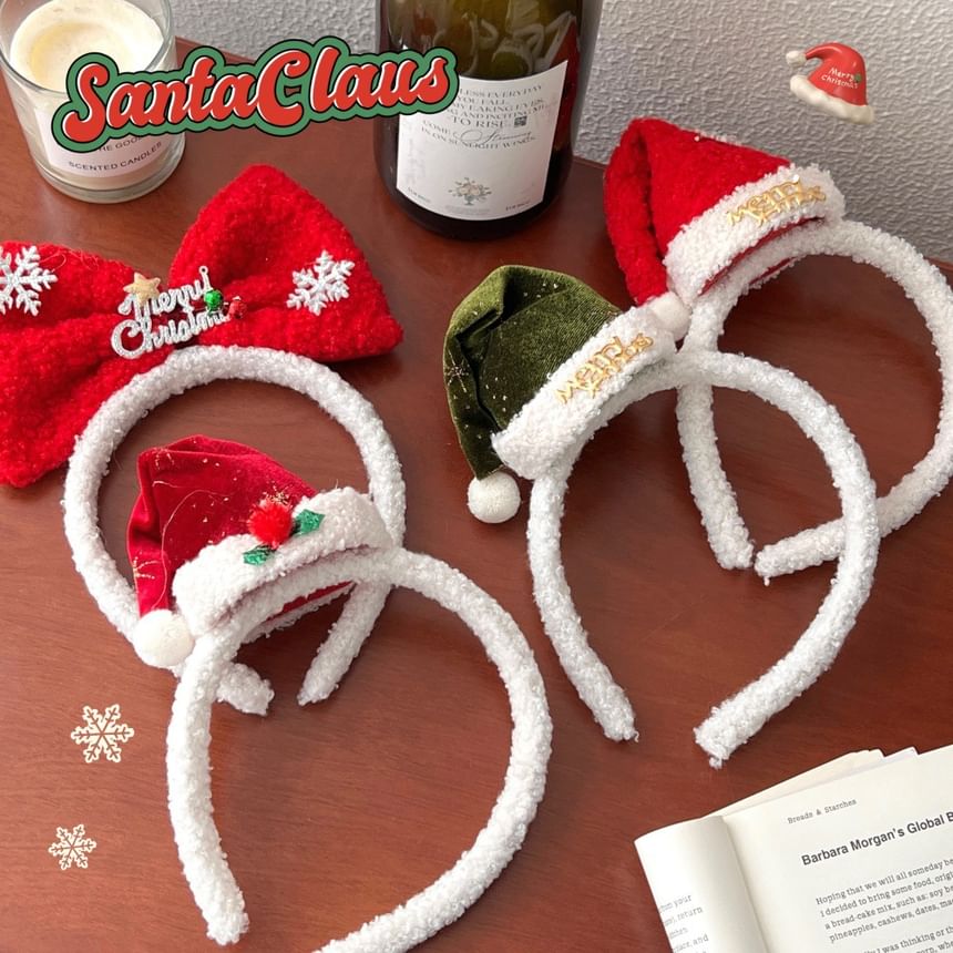 Tuhat - Kerstmuts Hoofdband / Strik Hoofdband