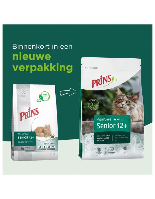 Prins Vitalcare Cat Senior 12plus - Kattenvoer