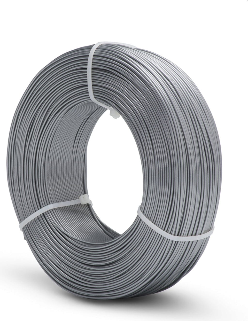 Fiberlogy  Refill Easy PLA Inox, 1,75 mm (850 g)    Easy PLA Refill für die Masterspool in Inox