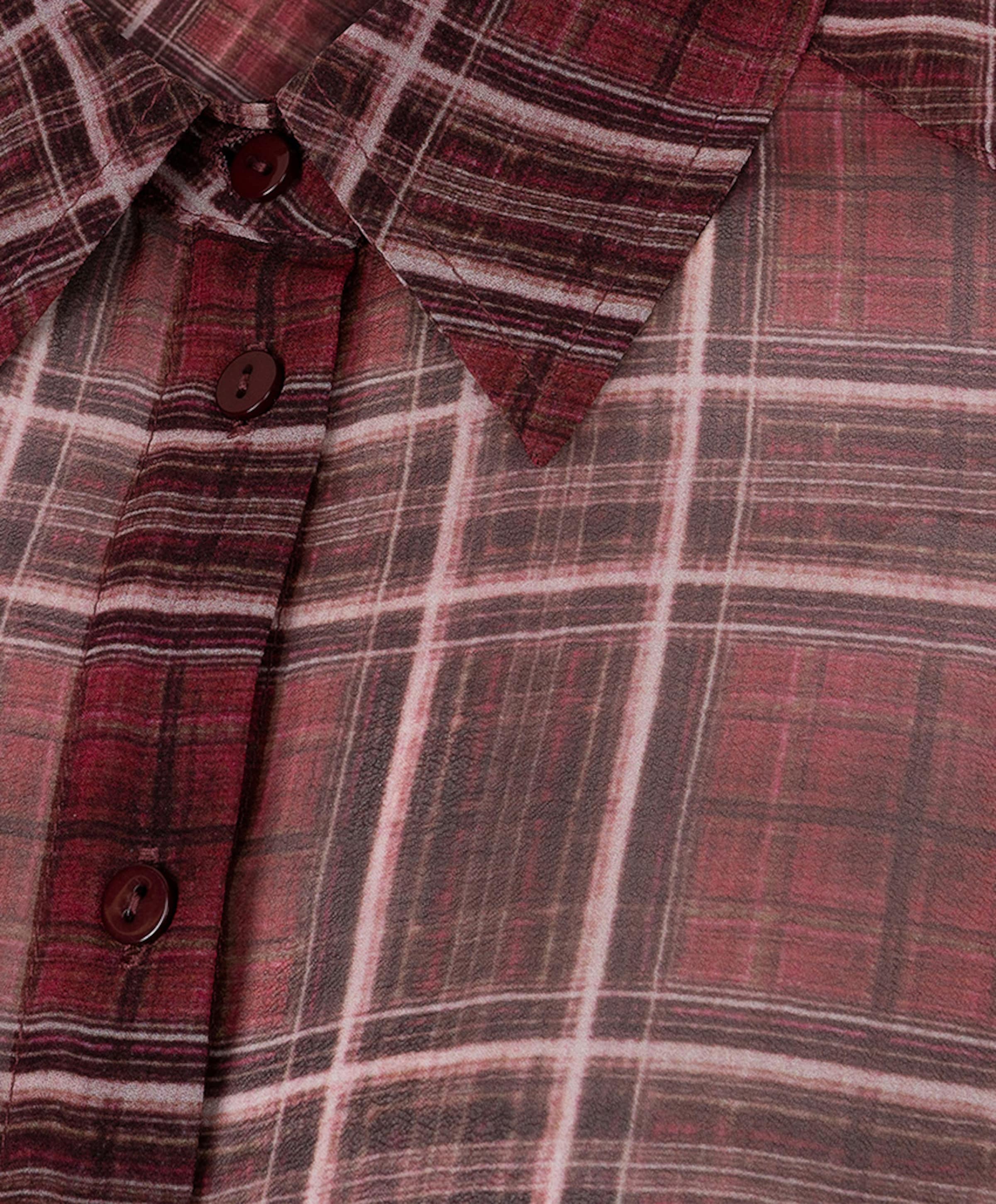 EsQualo Dames blouse bordeaux