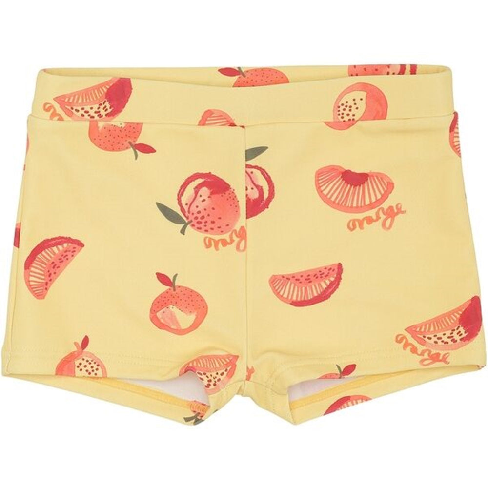 Køb Soft Gallery Jojoba AOP Oranges Pamela Badeshorts