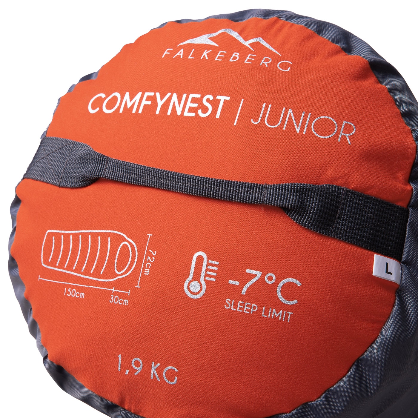 Falkeberg ComfyNest, sovepose til barn<br>Sleep limit -7°C