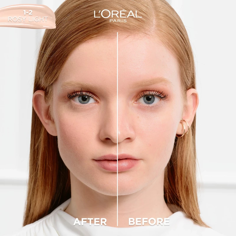 L'Oréal Paris Cosmetics True Match Nude Plumping Tinted Serum 30 ml - No. 1-2 Rosy Light