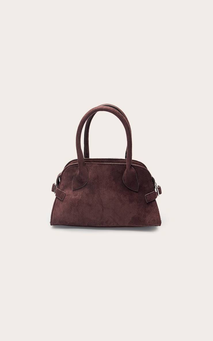 Chocolat Mini Sac À Main En Synthétique