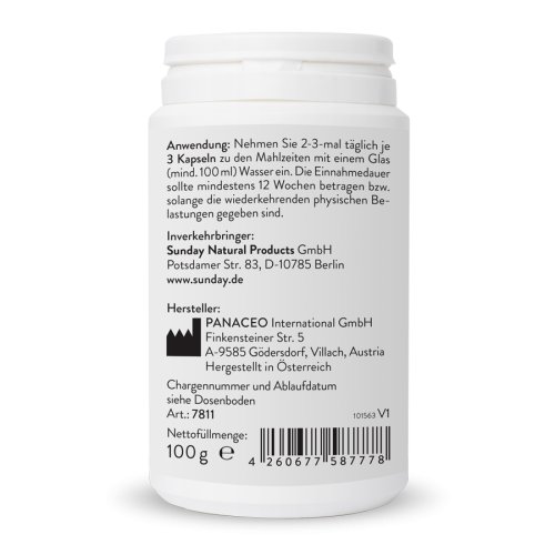 Sunday Natural Products  PMA-Zeolith Kapseln