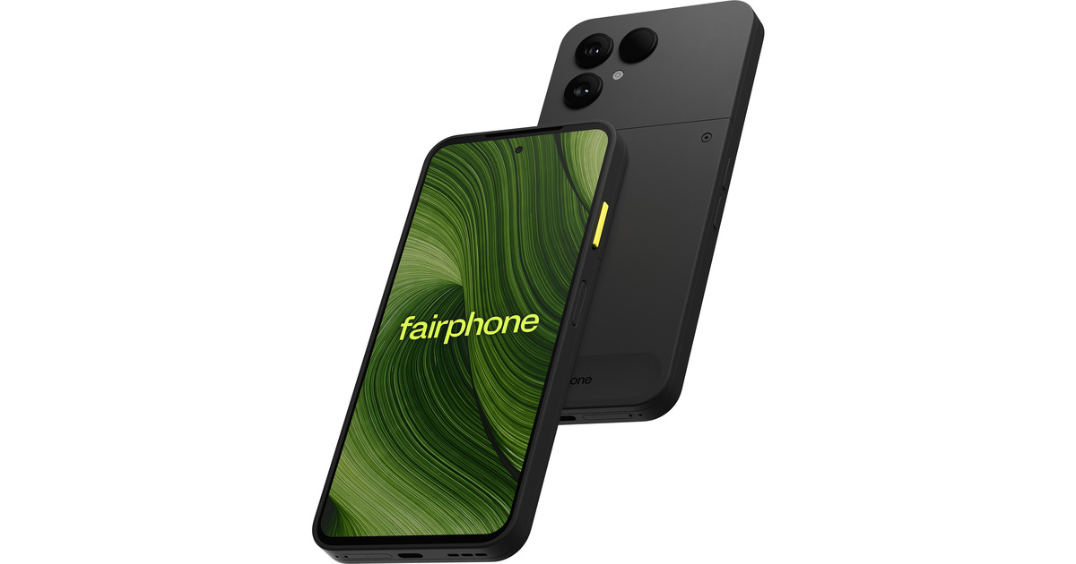 Fairphone(Gen. 6) smartphone  (Zwart, 256 GB, Android)