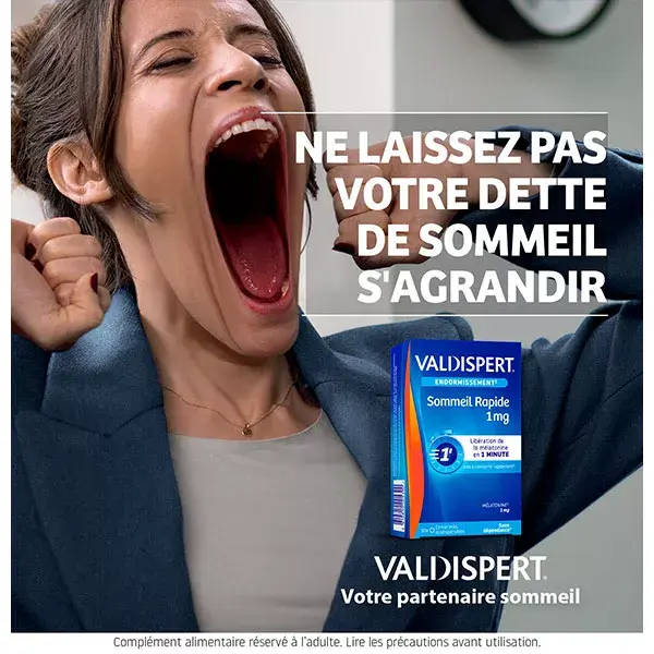 Valdispert Rapid Sleep 1mg Melatonina 50 comprimidos