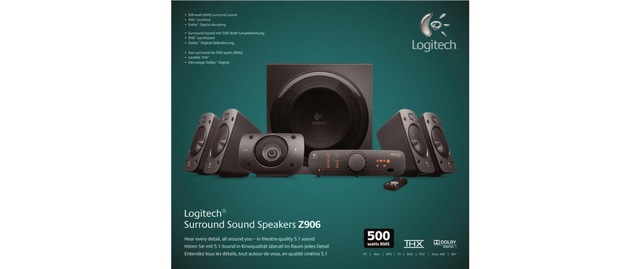 Logitech PC-Lautsprecher »Z906« ( )