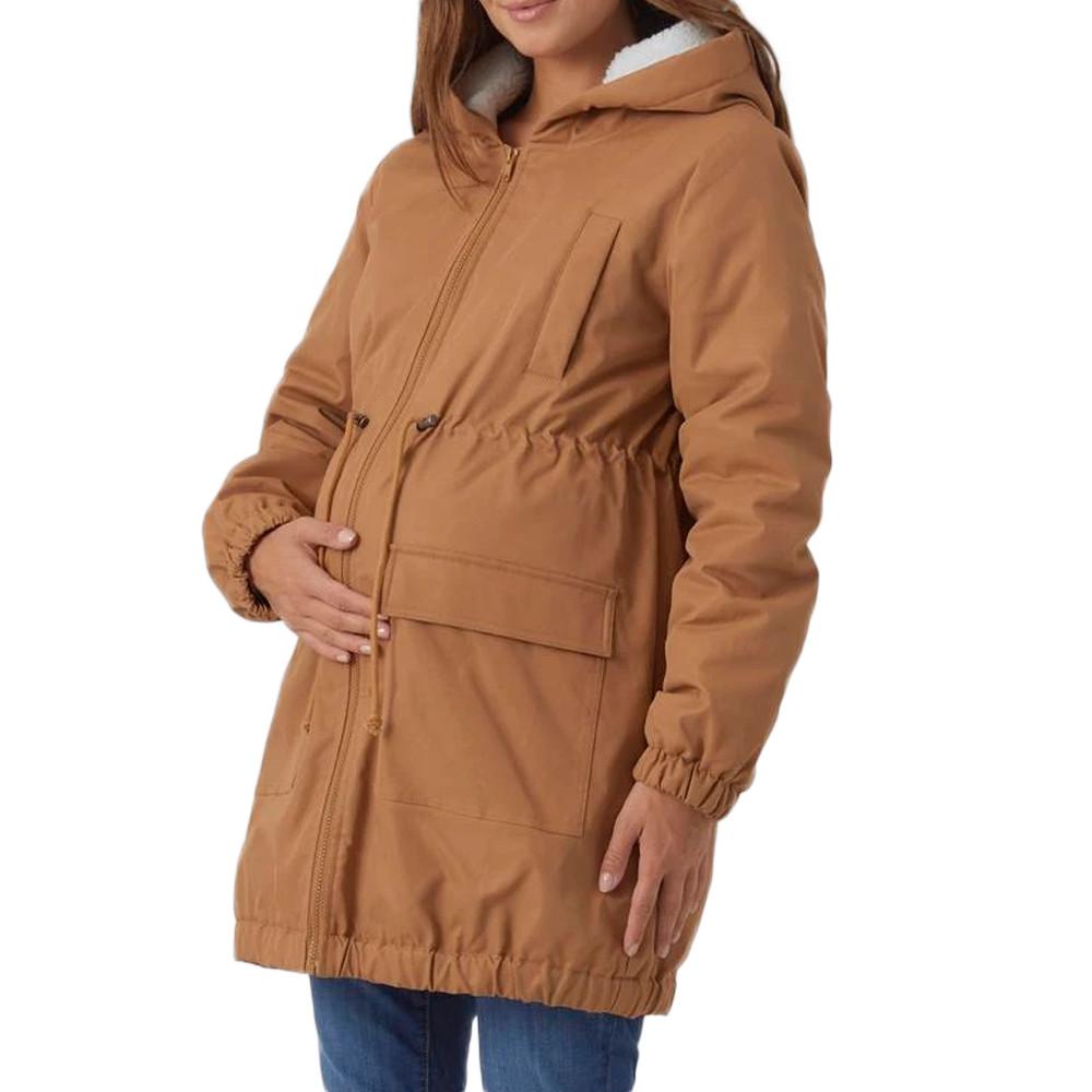 Mamalicious Manteau de grossesse et de portage Marron Femme Mamalicious Lisa