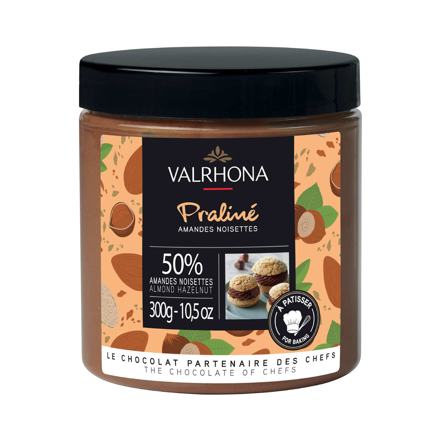 Praliné amande noisette fruité 50% - Valrhona