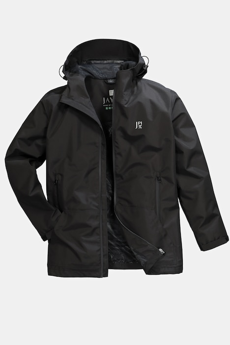 JAY-PI, Regenjacke, Vollfunktion, Outdoor 3x-Funktion, Kapuze, wasserdichte Zipper