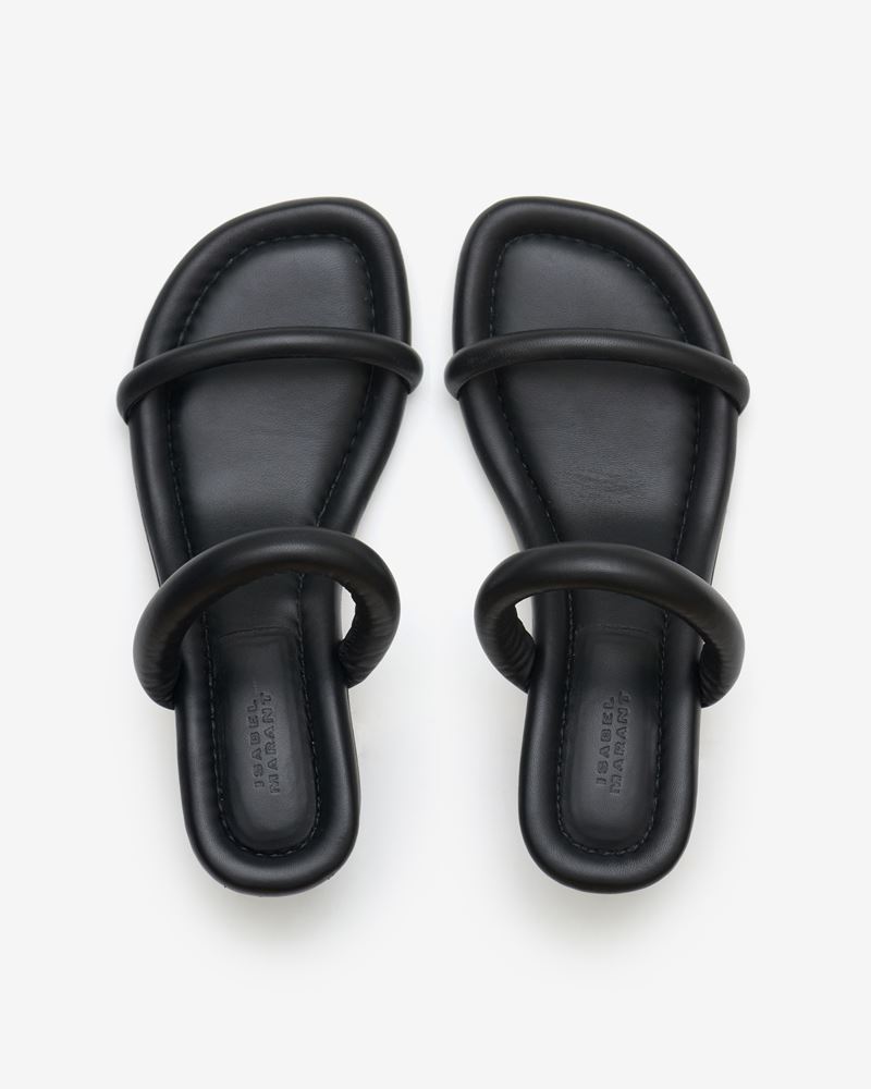 SANDALES EN CUIR RAREE