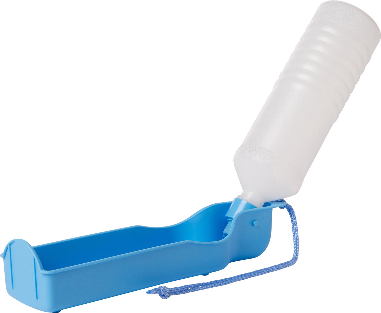 Intratuin draagbare drinkfles blauw 750 ml