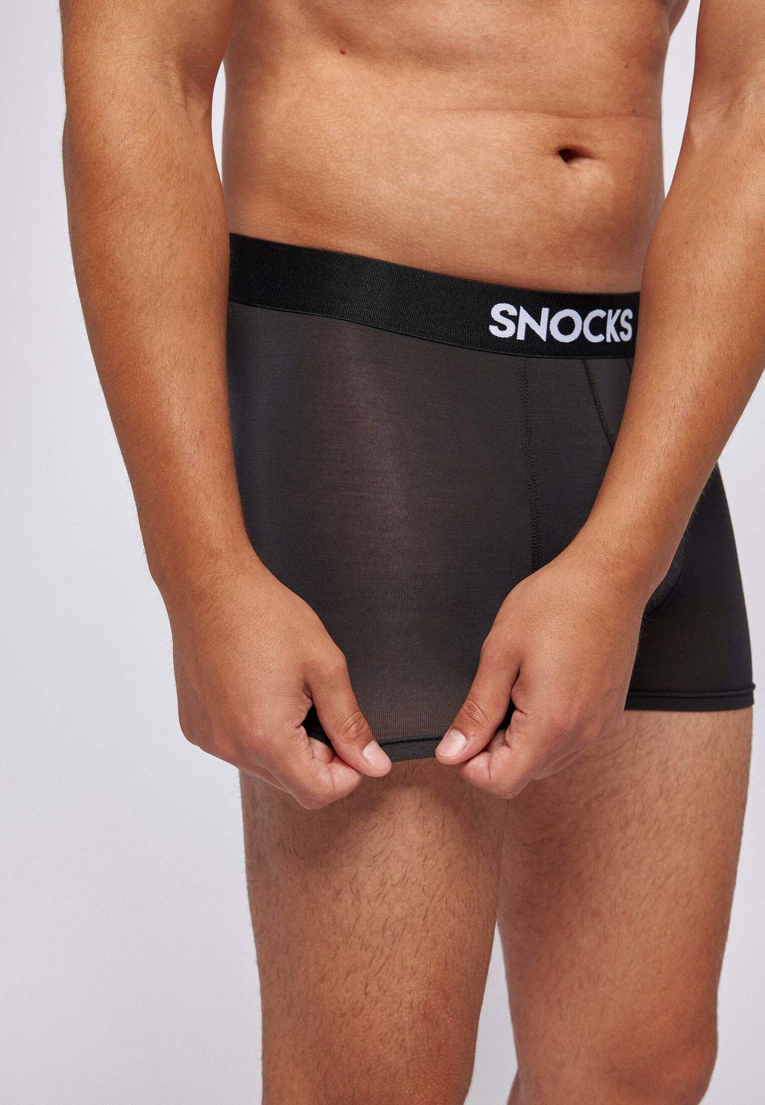 SNOCKS| Herren Modal Boxershorts im 3er-Pack