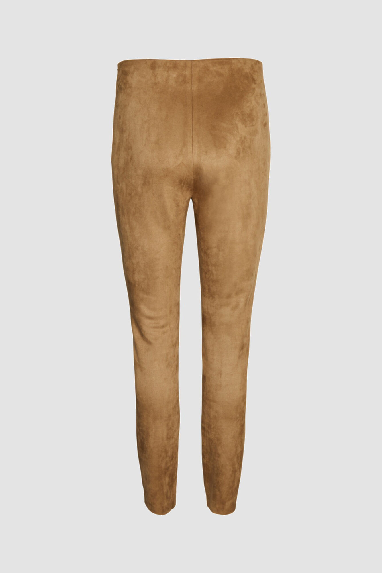 Leggings de camurça sintética - Marrom