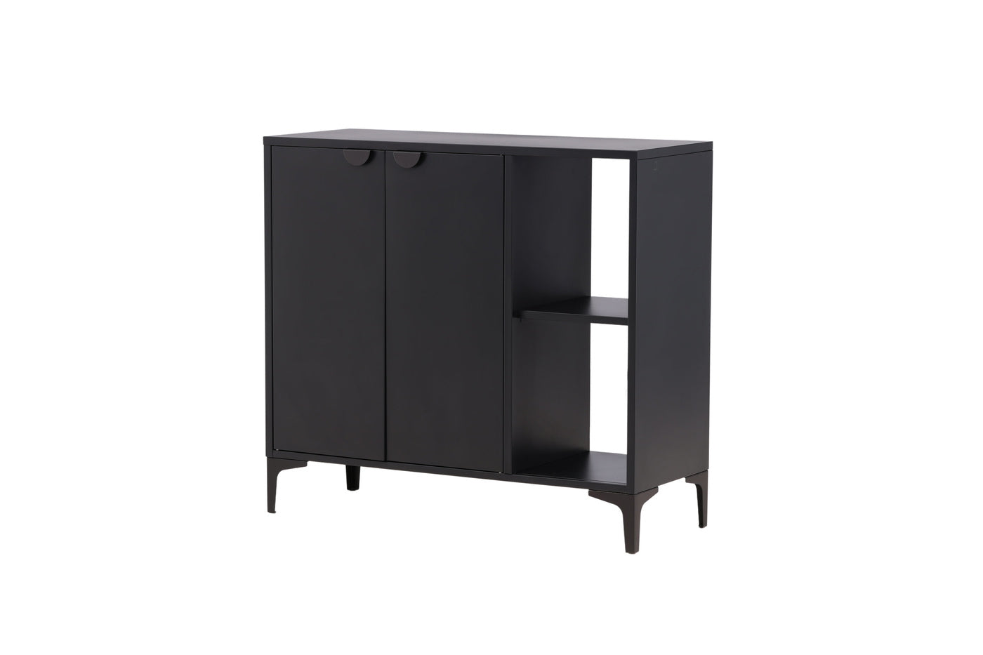 FjÃ´rd - Dressoir Zwart Staal - 110x42x100cm - Piring