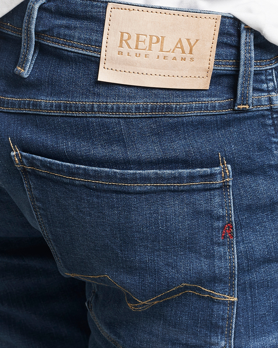 Replay Anbass Super Stretch Bio Jeans Medium Blue