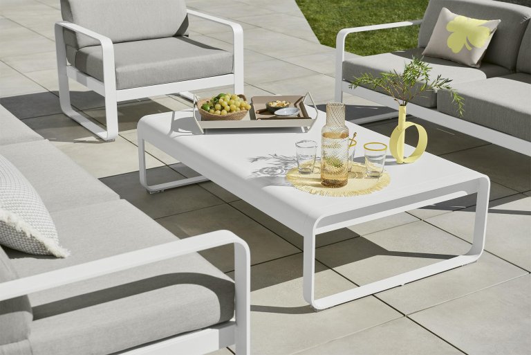 Fermob Bellevie salontafel buiten 103x75 Anthracite