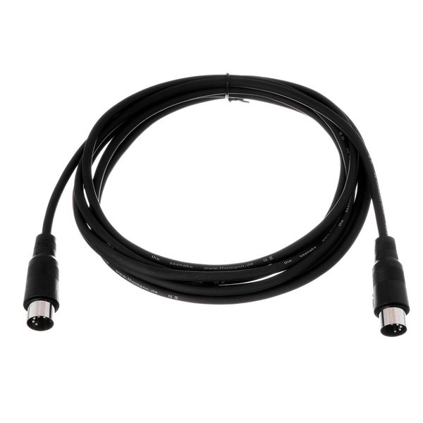 the sssnake SK366-3 MIDI Kabel schwarz