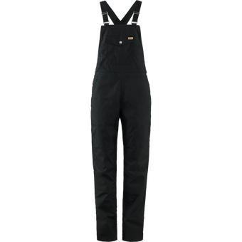 Fjällräven Vardag Dungaree Hose Black Damen