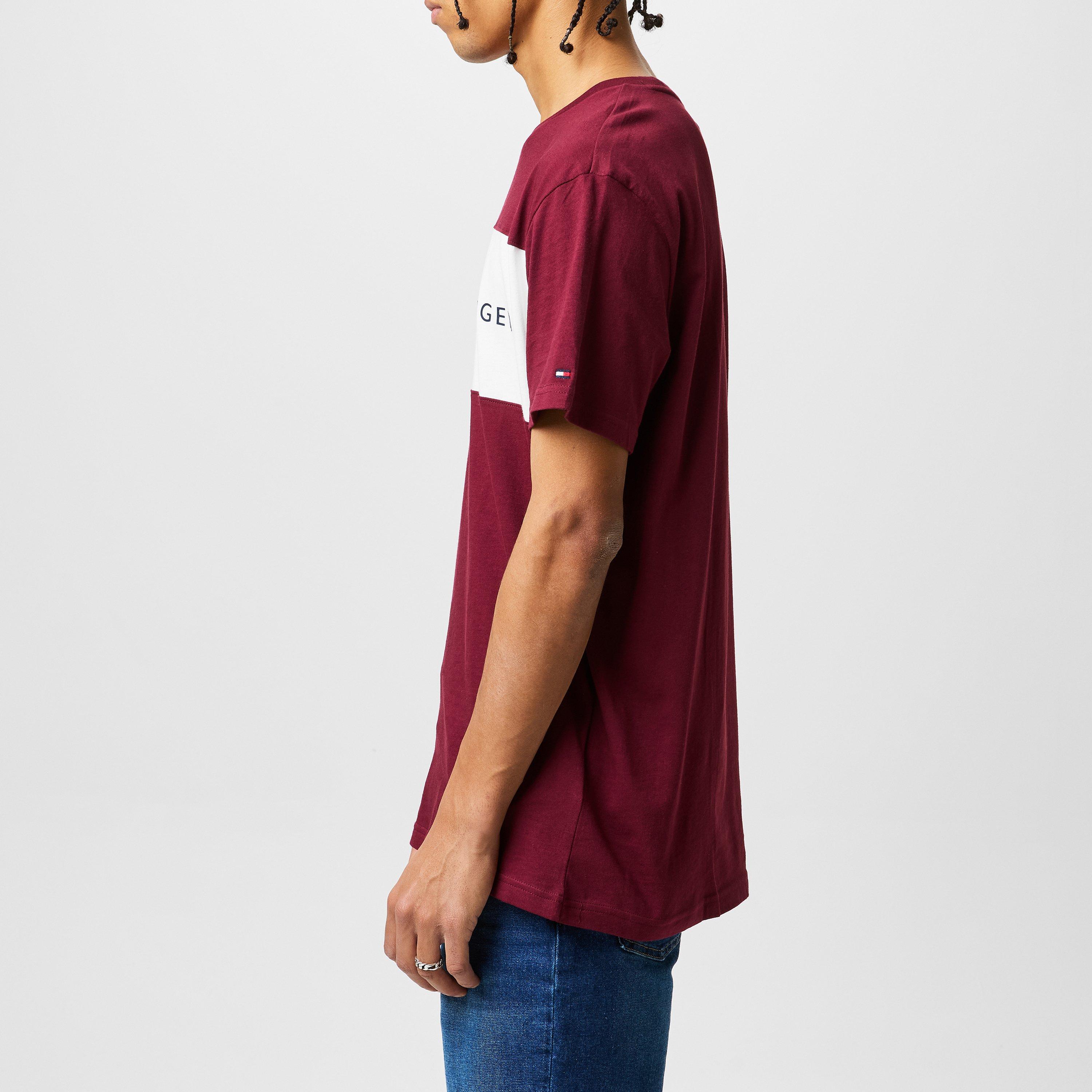 Tommy Hilfiger Cotton Panel T Shirt