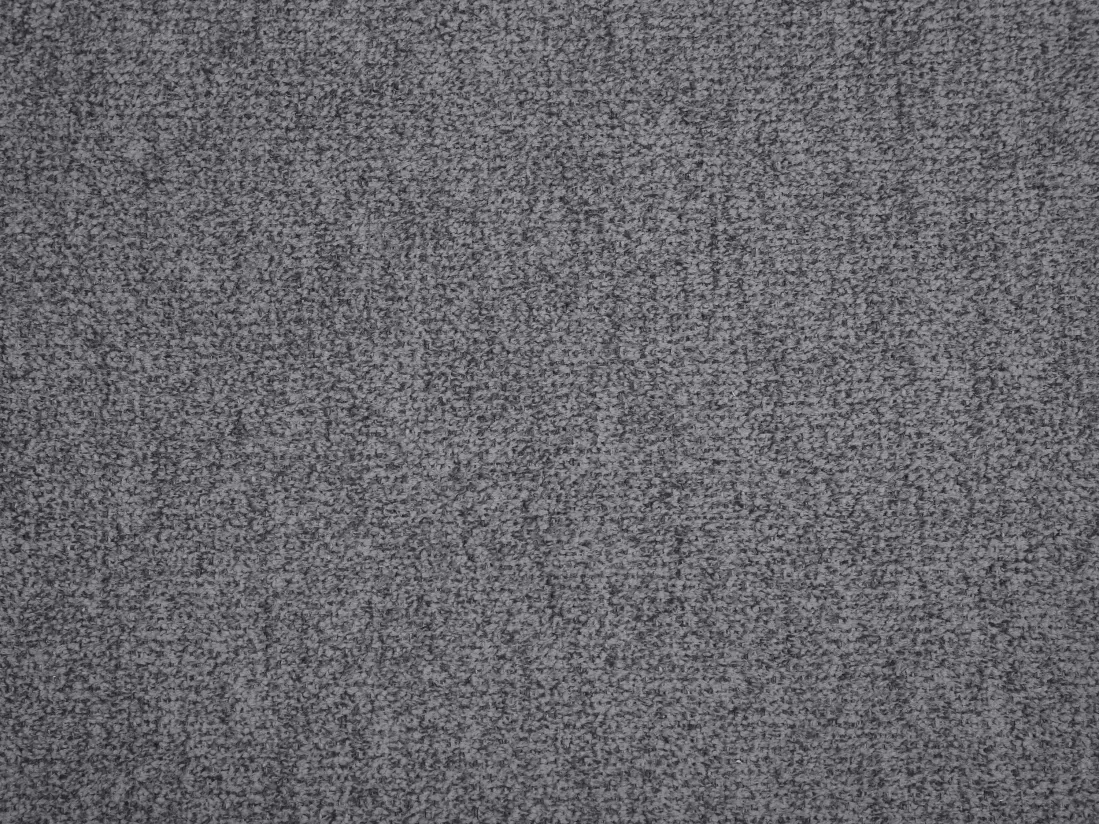 Canapé 3 places convertible en tissu gris IPANEDA