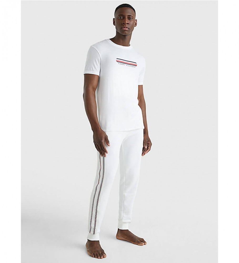 Camiseta Tommy Hilfiger Signature, branca