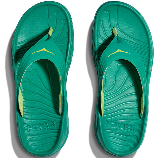 Tong de récupération HOKA ONE ONE ORA RECOVERY FLIP TECH TECH GREEN / LETTUCE