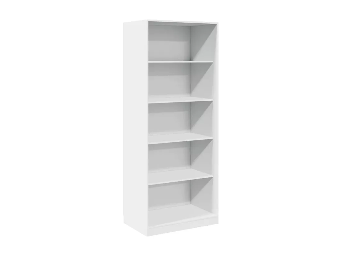 Garde-robe blanc 80x50x200 cm bois d'ingénierie