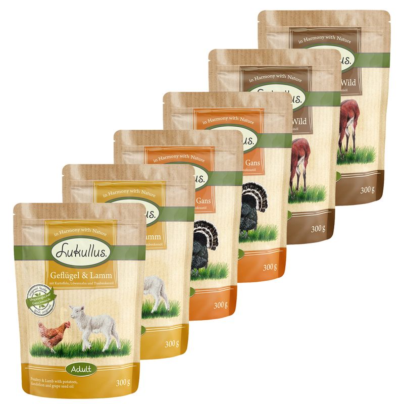 Lot Lukullus Adulte 24 x 300 g