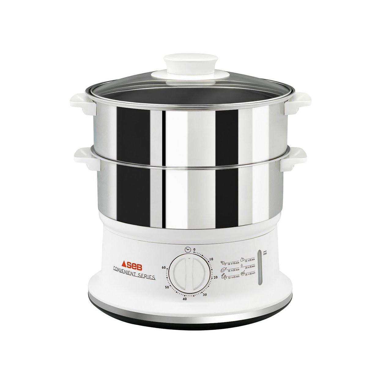 SEB<br>Cozinha a vapor com 2 recipientes VC145100