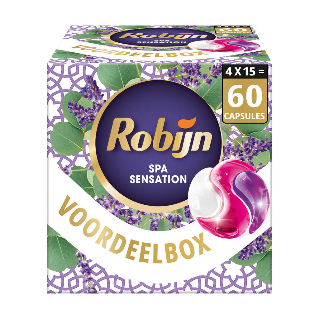 3-in-1 wascapsules Color Spa Sensation - 4 x 15 wasbeurten - 60 wasbeurten