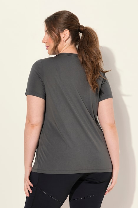 Funktionsshirt, antibakteriell, V-Ausschnitt, Halbarm