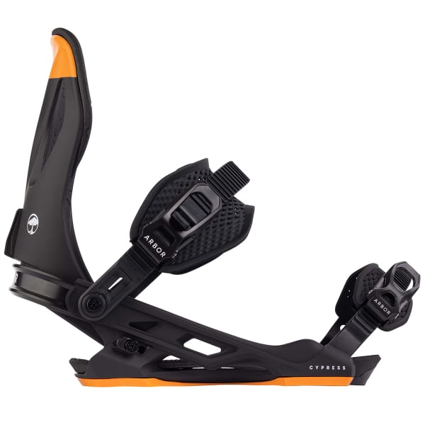 Fixation snowboard ARBOR CYPRESS BLACK/ORANGE