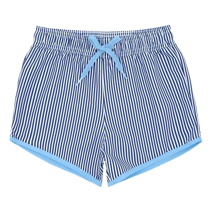 Minnow Short de Bain Boardie Rayé | Bleu marine