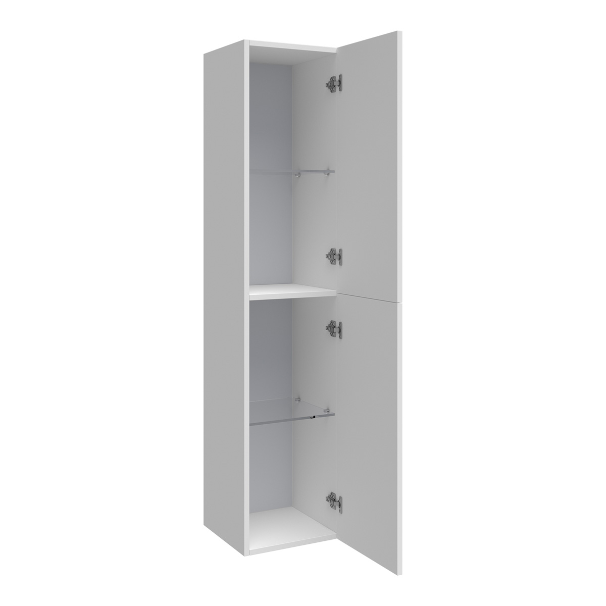 Brauer Trust kolomkast 160cm links- of rechtsdraaiend wit mat