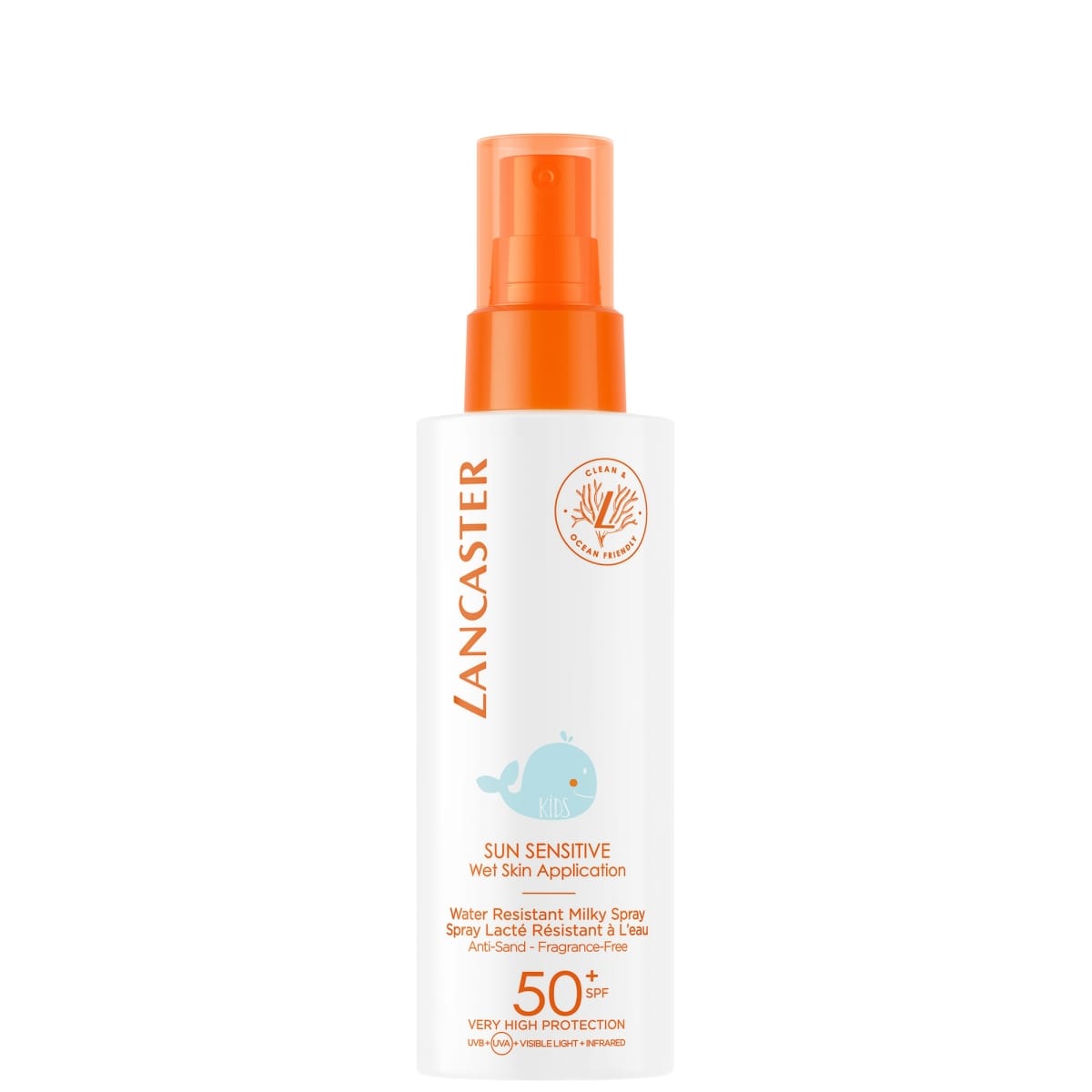 Lancaster Sun Sensitive Spray Lacté Pour Enfants Visage &  Corps SPF50+