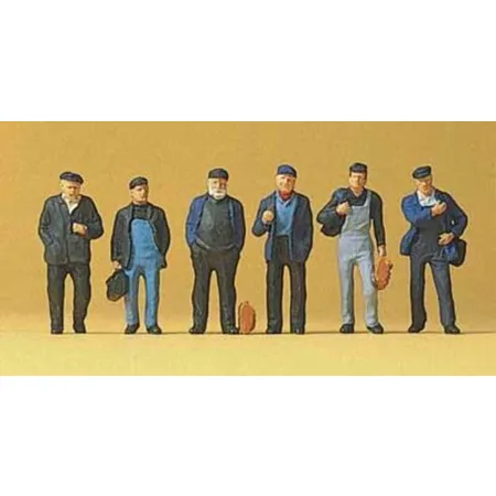 Preiser 10350 HO Industrie-u. Hafenarbeiter